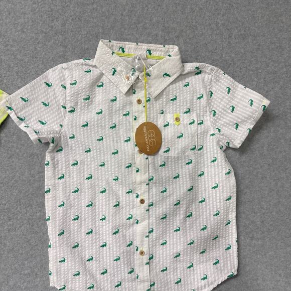 Egg by Susan Lazar Boy's 6Y 5 Piece Shirts & Shorts Casual Summer Surf Lot NWT - Picture 4 of 11